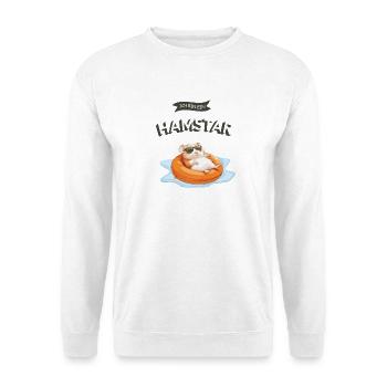 Hamster Hamstar - Unisex Pullover - Weiß - Vorne