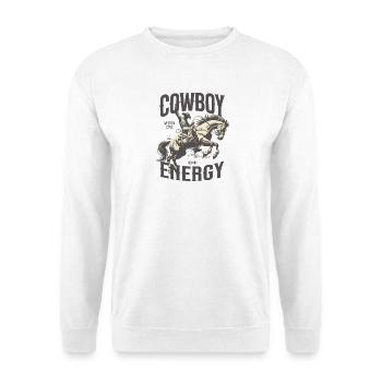  Vintage Cowboys and Tequila Shirt Retro Western - Unisex Pullover - Weiß - Vorne