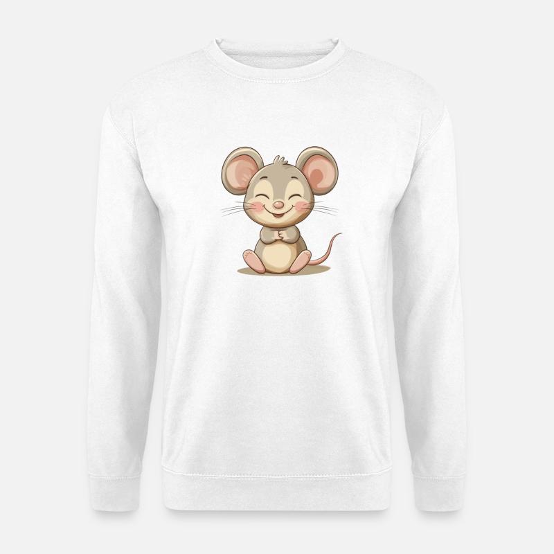 mouse - Unisex Sweatshirt - white