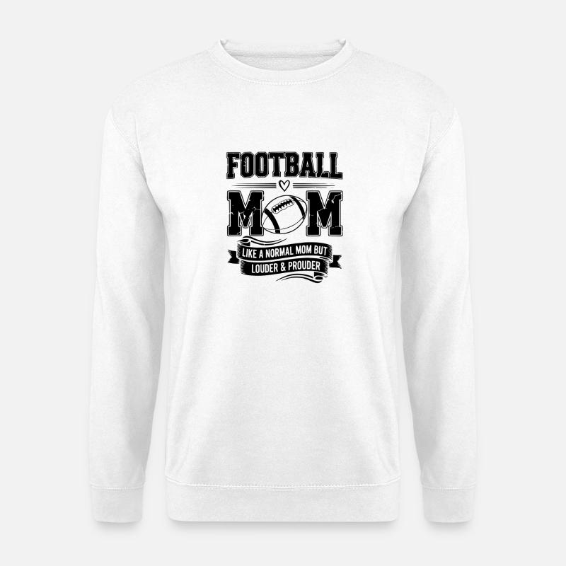 American Football Mutter Stolz - Unisex Pullover - Weiß