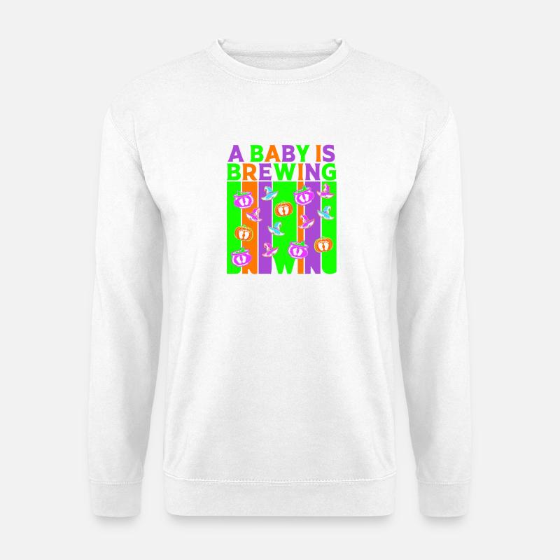 Halloween Gender Reveal - Unisex Pullover - Weiß