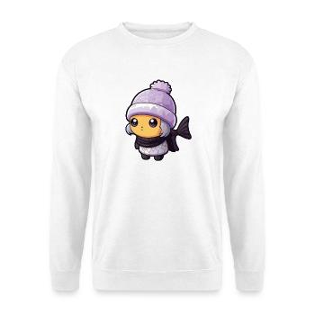 Fish Winter Animal Anime - Unisex Sweatshirt - white - Front