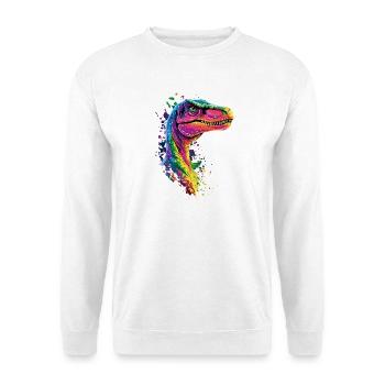 Raptor Velociraptor Dinosaur Dino Raptors - Unisex Sweatshirt - white - Front