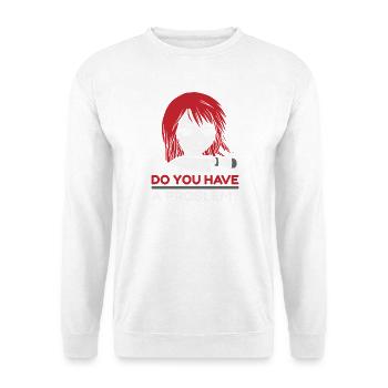 Anime Manga Otaku Cosplay Couteau Horreur effrayante - Sweat-shirt Unisexe - blanc - Devant
