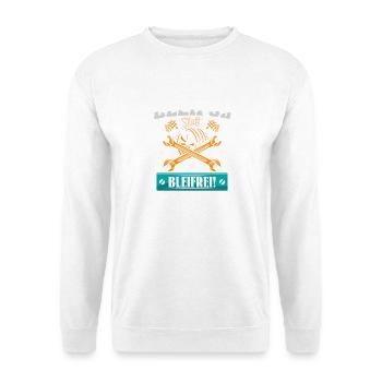 Auto Tuner Tuning Kfz Werkstatt Mechaniker Spruch - Sweat-shirt Unisexe - blanc - Devant