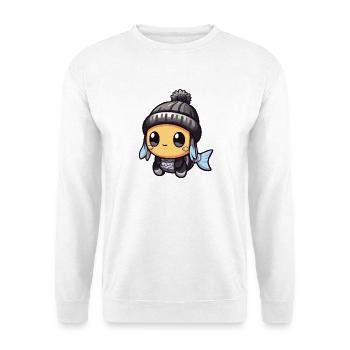 Fish Winter Animal Anime - Unisex Sweatshirt - white - Front