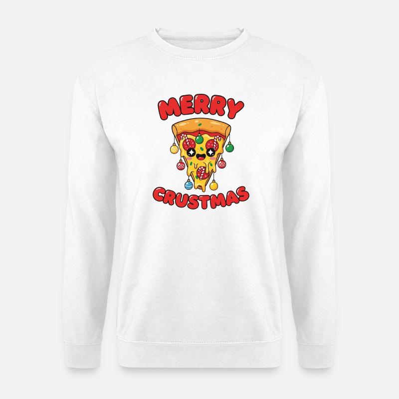 Merry Crustmas - Unisex Pullover - Weiß