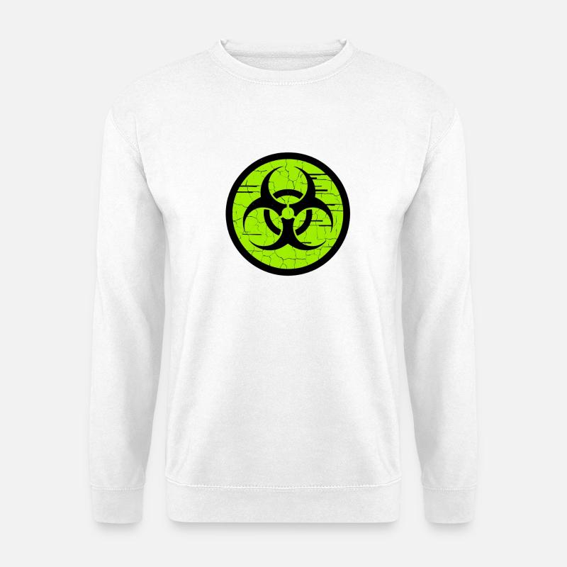 unterirdische Biogefährdung - Unisex Pullover - Weiß