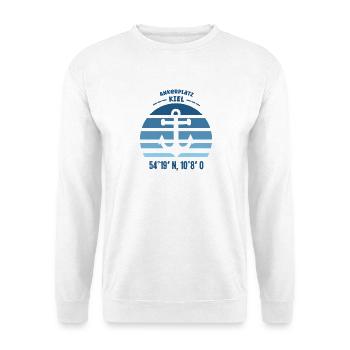 Kiel Baltic Sea Port of Kiel Schleswig Holstein Coast - Unisex Sweatshirt - white - Front