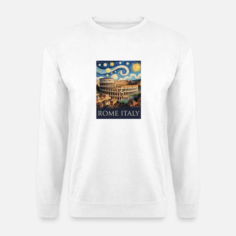 Rom - Unisex Pullover - Weiß