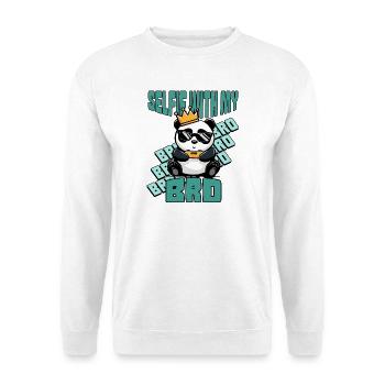 gaming selfie  - Unisex Pullover - Weiß - Vorne