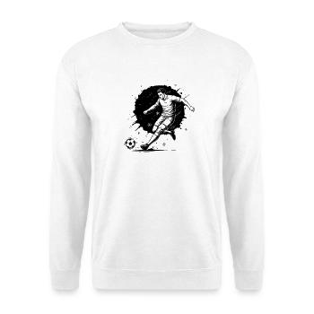 Soccer Ball Illustration - Unisex Sweatshirt - white - Front