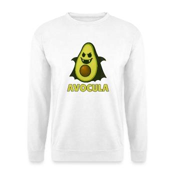 Funny Vegetable Monster – Halloween Fun - Unisex Sweatshirt - white - Front