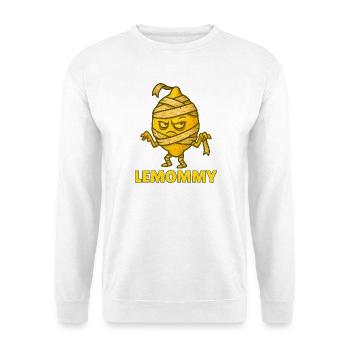 Funny Vegetable Monster – Halloween Fun - Unisex Sweatshirt - white - Front
