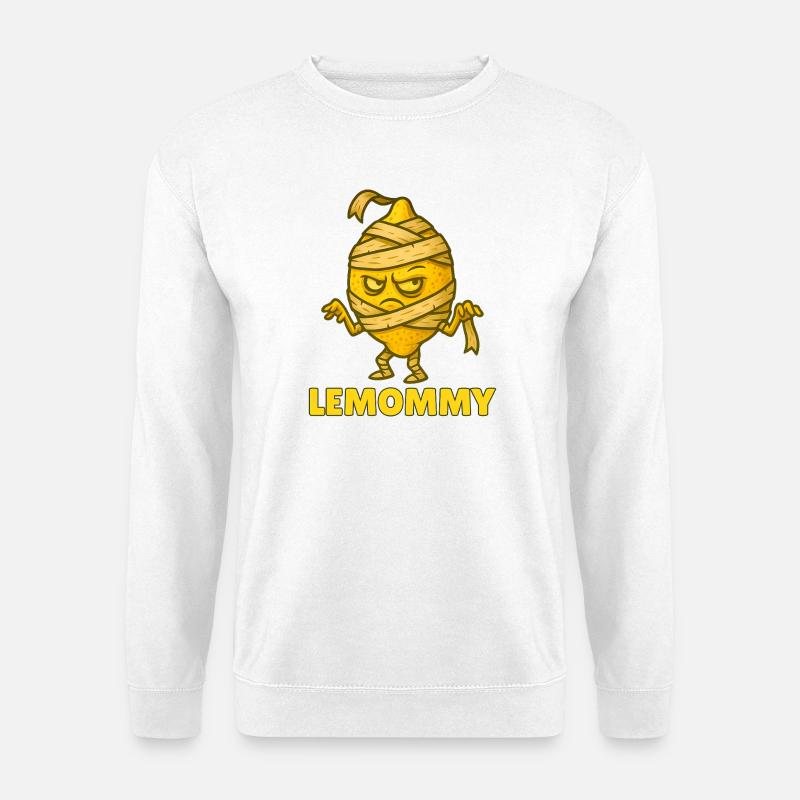 Lustige Gemüse Monster – Halloween Spaß - Unisex Pullover - Weiß
