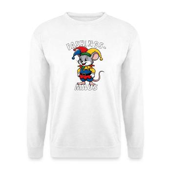 CARNIVAL MOUSE - Unisex Sweatshirt - white - Front