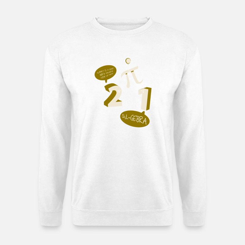 Math Math Math Teacher Mathematician - Unisex Sweatshirt - white