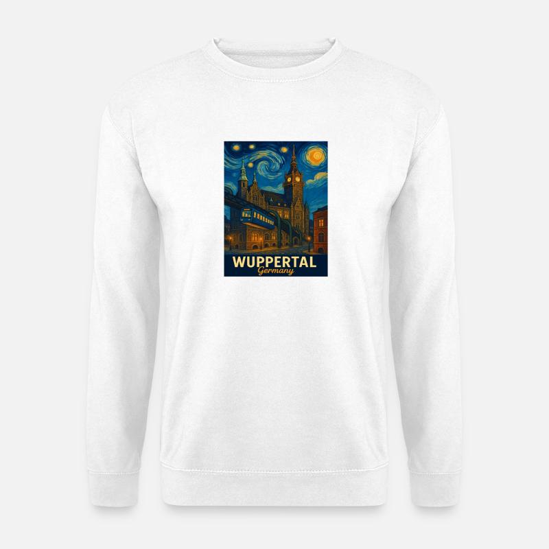 Wuppertal - Unisex Pullover - Weiß