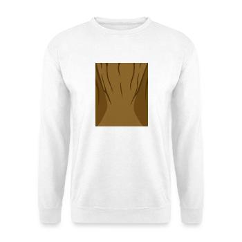 Pferd Bauch faul Halloween Kostüm Lustiges Tier - Unisex Pullover - Weiß - Vorne