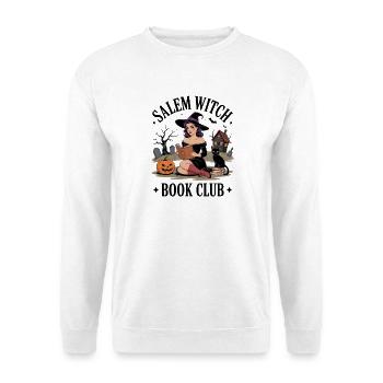 Witch Reading Night Book Club - Unisex Sweatshirt - white - Front
