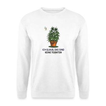 Tag 92 – immer noch keine Tomaten - Unisex Pullover - Weiß - Vorne