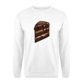 Kuchen - Unisex Pullover - Weiß - Vorne