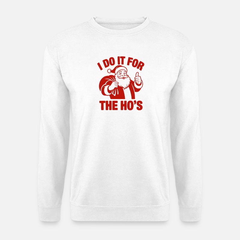 Santa Pun T-Shirt - Unisex Pullover - Weiß