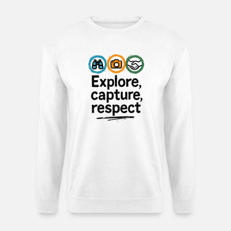 Urbex - Stadterkundung - Unisex Pullover - Weiß