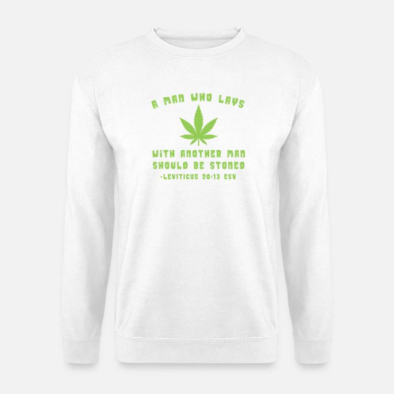 Grüne Freiheit und Vielfalt - Unisex Pullover - Weiß