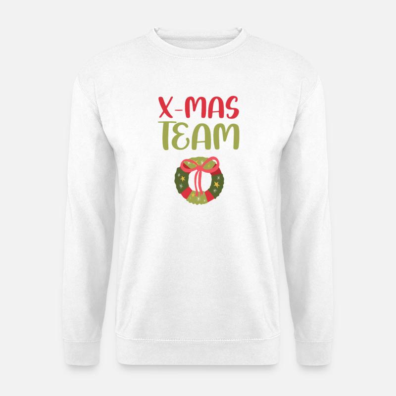 X-Mas Team - Unisex Pullover - Weiß
