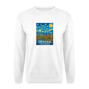 Denver Colorado - Unisex Pullover - Weiß - Vorne
