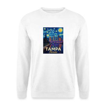 Tampa Florida - Unisex Pullover - Weiß - Vorne