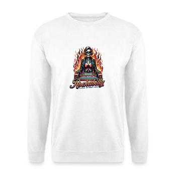 Rock and Roll Always and Forever Rockabilly 2025 - Unisex Sweatshirt - white - Front