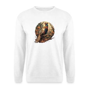 Fasane Fasan - Unisex Pullover - Weiß - Vorne