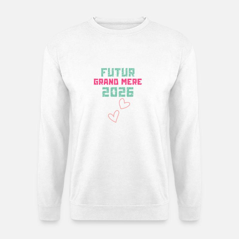 Zukünftige Großmutter 2026 - Unisex Pullover - Weiß