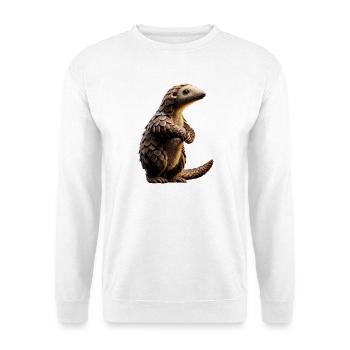 Pangolin Pangolin Pine Cone Pangolins - Unisex Sweatshirt - white - Front