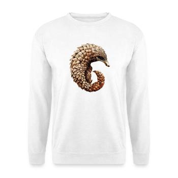 Pangolin Pangolin Pine Cone Pangolins - Unisex Sweatshirt - white - Front