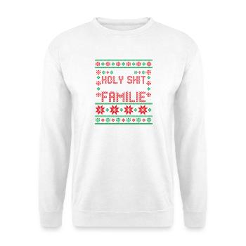 Weihnachtsmann Weihnachtszeit Weihnachts - Unisex Pullover - Weiß - Vorne