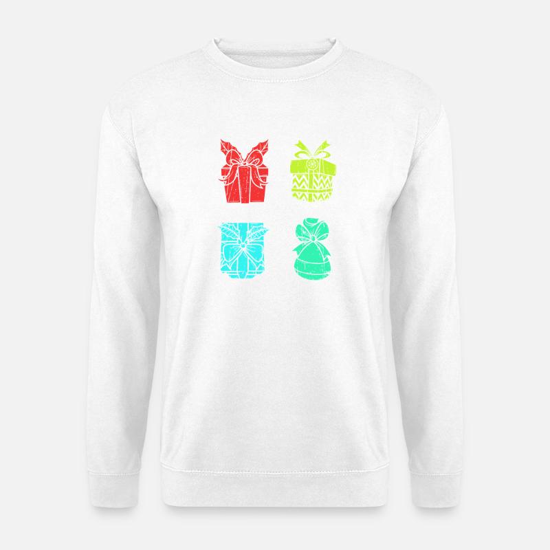 Weihnachtsmann Weihnachtszeit Weihnachten - Unisex Pullover - Weiß