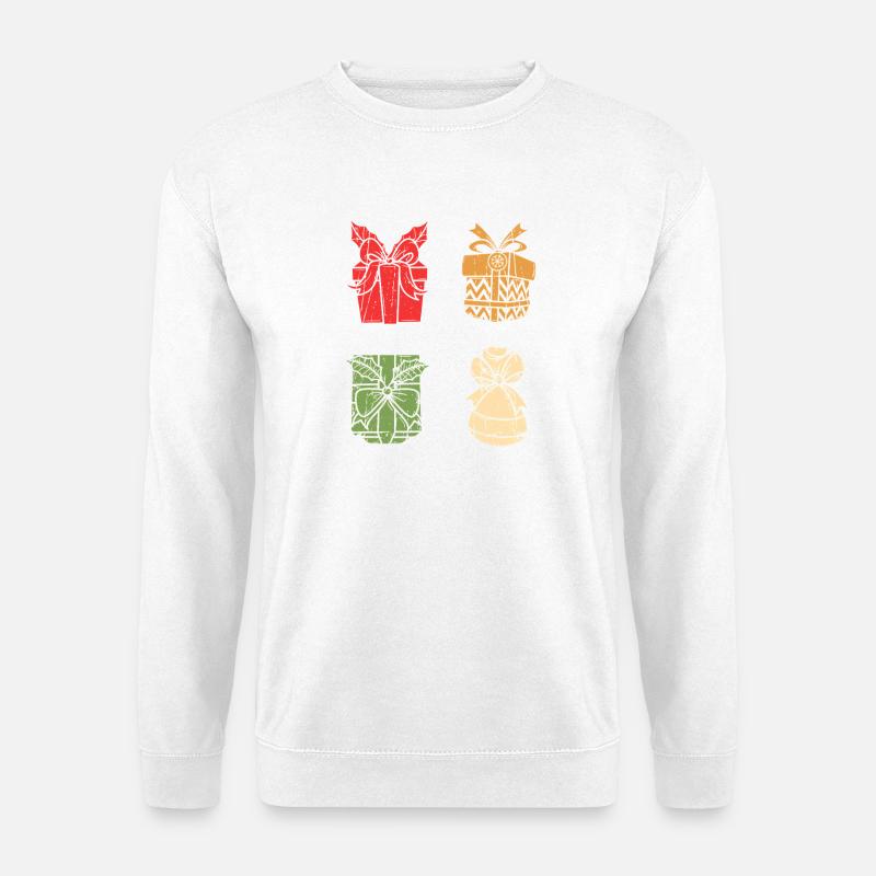 Weihnachtsmann Weihnachtszeit Weihnachten - Unisex Pullover - Weiß