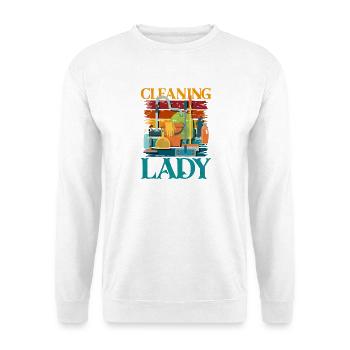 Cleaning Heroine Color Explosion - Unisex Sweatshirt - white - Front