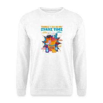 Cleaning Humor Design - Unisex Sweatshirt - white - Front