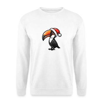 Toucan Bird Christmas - Unisex Sweatshirt - white - Front