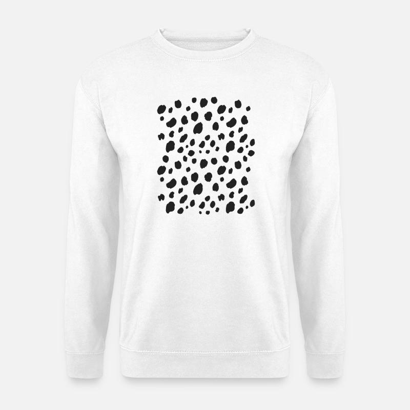 Dalmatiner-Halloweenkostüm - Unisex Pullover - Weiß