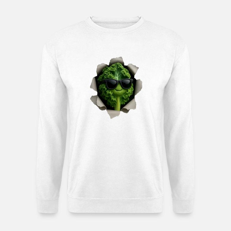 Grünkohl - Unisex Pullover - Weiß