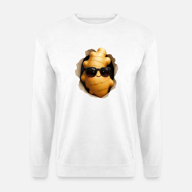 ginger - Unisex Sweatshirt - white