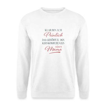 Core Competence: Embarrassing Mom - Unisex Sweatshirt - white - Front