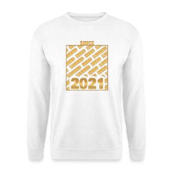 2021 - Unisex Pullover - Weiß - Vorne