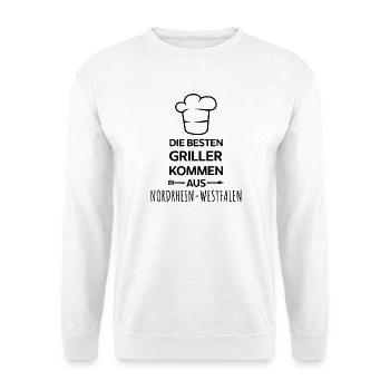 The Best Grillers from North Rhine-Westphalia Design - Unisex Sweatshirt - white - Front
