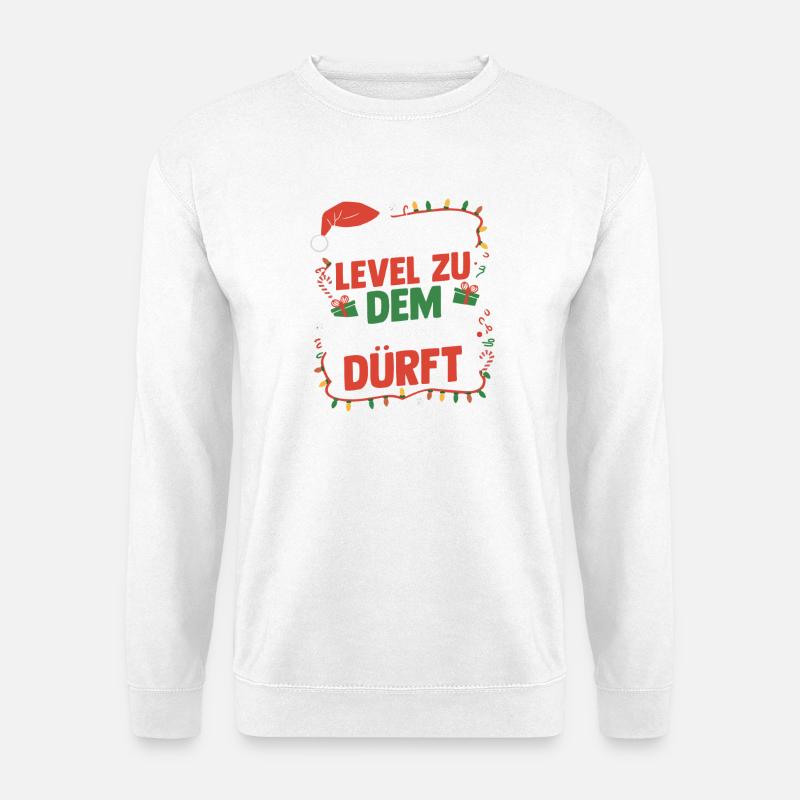 Weihnachtsmann Weihnachtszeit Weihnachts - Unisex Pullover - Weiß